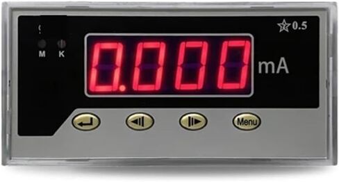Digital Display Milliammeter AC Ac500ma DC Dc20ma 200ma Ammeter Dp35 1Pcs(AC 500mA) in Saudi Arabia