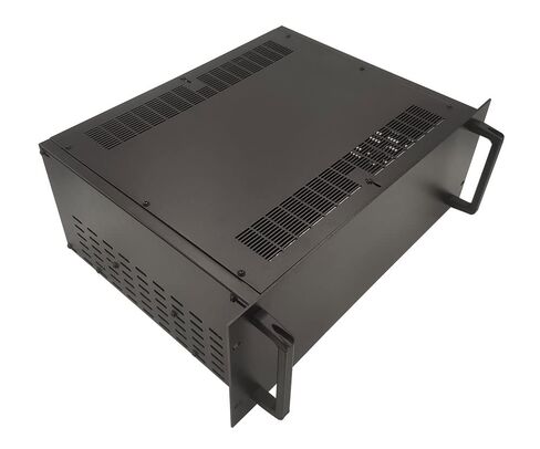 الكامل الألومنيوم DIY مربع متعدد الأغراض رف حاوية إلكترونية MOUNT 19 "4U-D2 (حجم الخزانة (مم): العرض 425 مم. × الارتفاع 172 ملم. × طويل 335 مم) حزمة مسطحة مع شريط 1 زوج من الألومنيوم. in Kuwait