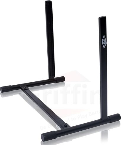 GRIFFIN Rack Mount Stand 10U (Studio-ZPRO Steel Series) – Music Recording Audio Equipment Sound Mixer Standing Case & 20 Screws – Network Amp Server Gear Rails For DJ Booth Cart, Stage & Bands in Saudi Arabia