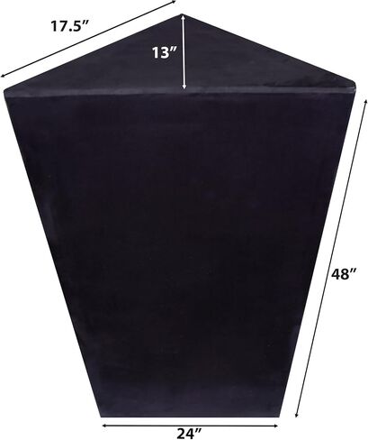 ATS ACOUSTICS CORNER BASS TRAP كامل النطاق الصوتي التردد امتصاص Microsuede Studio ACOUSTIC 24 "× 48" × 13 "(شل) in Kuwait