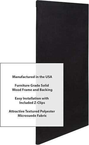 ATS ACOUSTICS CORNER BASS TRAP كامل النطاق الصوتي التردد امتصاص Microsuede Studio ACOUSTIC 24 "× 48" × 13 "(شل) in Kuwait