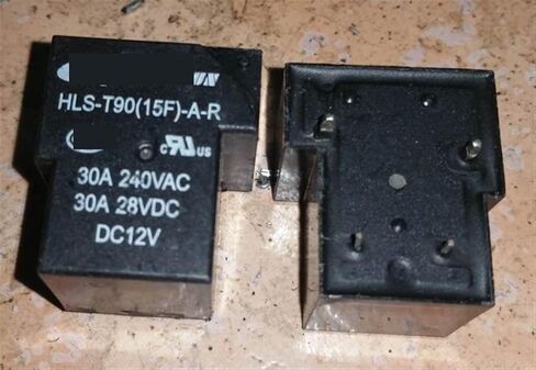 MOBYAT HLS-T90(15F)-A DC12V HLS-T90(15F)-A-R DC12V (T-90-1A-12V-4P-30A) Relay 4pins 1Pcs (Size : HLS-T90(15F)-A 12V) in Kuwait