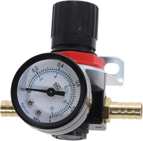 AR2000 G1/4 '' مع تركيبات FRL وحدة التحكم في الهواء تحكم ضاغط منظم Valve6mm 8mm 10mm 12mm (AR2000 مع TPC8-02) in Kuwait