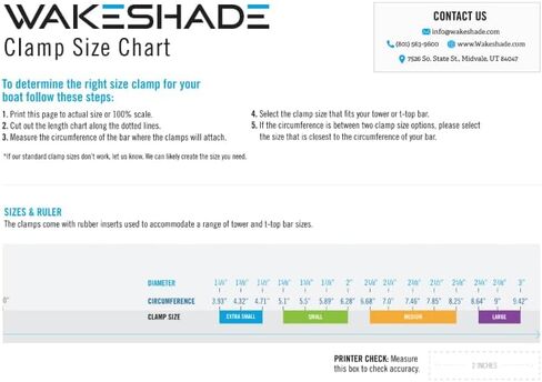Exl Wakeshade Universal Boat Shade Extension by Sugarhouse Industries in Saudi Arabia
