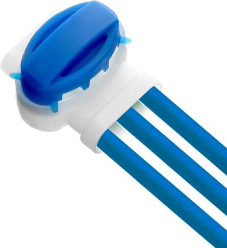 QWORK 200 Pack 3 Wire Connectors Electrical IDC 314-BOX Pigtail Connectors for 22-14 AWG Cables in Saudi Arabia