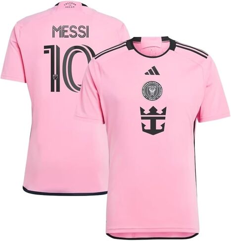adidas Youth Lionel Messi inter Miami Cf Pink 2024 2Getherness Replica Player Jersey (US ، Alpha ، Barge ، Struman ، Pink) in Saudi Arabia