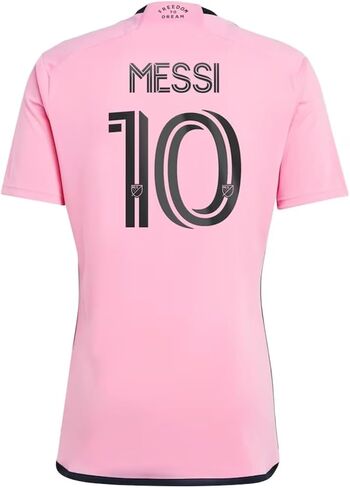 adidas Youth Lionel Messi inter Miami Cf Pink 2024 2Getherness Replica Player Jersey (US ، Alpha ، Barge ، Struman ، Pink) in Saudi Arabia