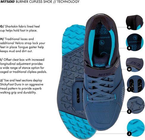 Endura Unisex-Adult MT500 Burner Mountain Cycling Clipless Shoe in Saudi Arabia