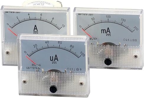85C1-A 5A 10A 30A AMMETER DC AMP GAUGE CARGEREMENT METER 1PCS (15A) in Saudi Arabia