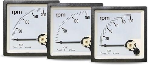 6C2B 4-20MA مقياس سرعة الدوران الإدخال 300 دورة في الدقيقة 1500RPM2000R/دقيقة العاكس BE80 CP80 1PCS (300 دورة في الدقيقة 4-20MA) in Saudi Arabia