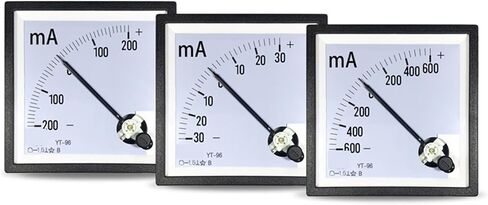CP96 Plus Or Minus Milliammeter ±500uA 1mA 5mA 10mA Bidirectional Ammeter BE96 YT96 1Pcs in Saudi Arabia