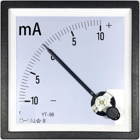 CP96 Plus Or Minus Milliammeter ±500uA 1mA 5mA 10mA Bidirectional Ammeter BE96 YT96 1Pcs in Saudi Arabia