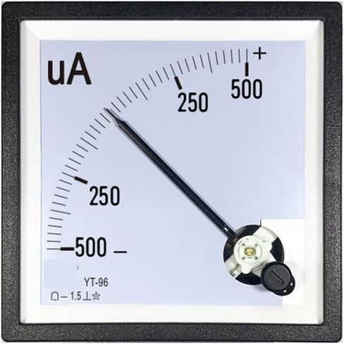 CP96 Plus Or Minus Milliammeter ±500uA 1mA 5mA 10mA Bidirectional Ammeter BE96 YT96 1Pcs in Saudi Arabia