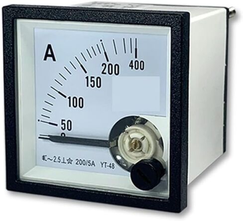 Yt48 4-20mA Input Ammeter 10A 15A 20A 30A 50A 100A 150A 200A Pointer Analog Meter Hd48 Cp48 1Pcs(DC1000A 4-20mA) in Saudi Arabia