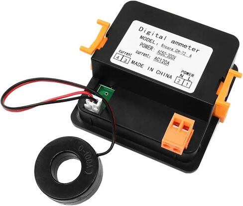 مربع AC0-120A عرض رقمي AMPERE METER 72 * 72MM AMMETER CH72 AMPERIMETER 1PCS in Kuwait