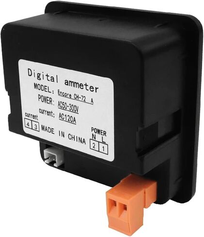 مربع AC0-120A عرض رقمي AMPERE METER 72 * 72MM AMMETER CH72 AMPERIMETER 1PCS in Kuwait