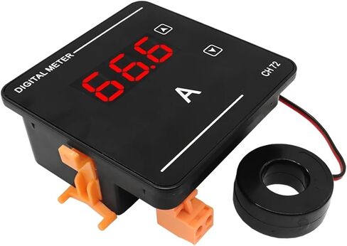 Square AC0-120A Digital Display Ampere Meter 72 * 72mm Ammeter CH72 Amperimeter 1Pcs in Saudi Arabia