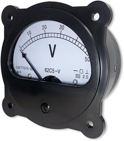 62C5 DC Voltmeter الإيجابية والسلبية 30V ± 50V ثنائية الاتجاه 100V 250V مؤشر 1PCs (DC -100V إلى 100 فولت) in Saudi Arabia