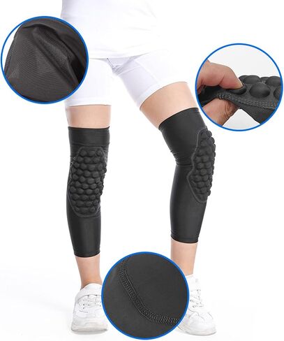 aqxreight 1 Pair Kids Football Knee Pads Fatigue Relief Improve Circulation Collision Avoidance Sport Knee Pads for Game L Provide Damping The Kids Football Knee PadsBasketball Knee (S) in Saudi Arabia
