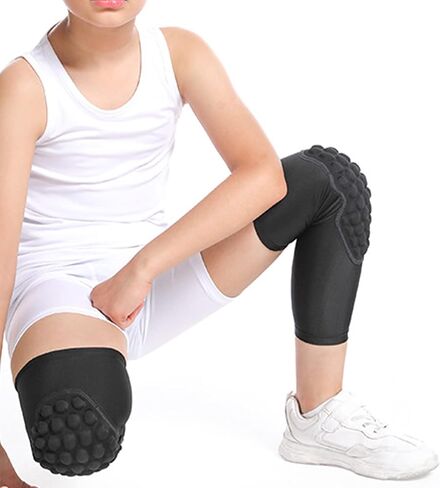 aqxreight 1 Pair Kids Football Knee Pads Fatigue Relief Improve Circulation Collision Avoidance Sport Knee Pads for Game L Provide Damping The Kids Football Knee PadsBasketball Knee (S) in Saudi Arabia