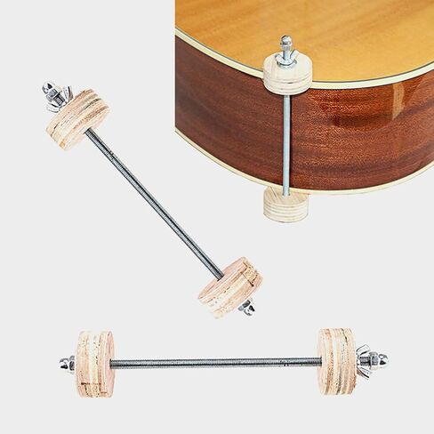 10 PCS Guitar Barrel Clamp Clamp Guitar Fixing Tool Tool Tool Clip لإصلاح الآلات الموسيقية Musical Clamp Parts Bass Maintenance Clip Clip Luthier in Saudi Arabia