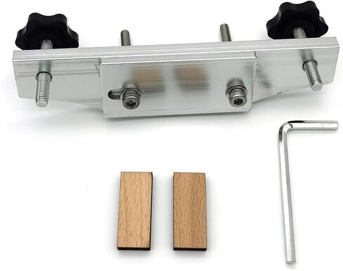 Alnicov Acoustic Guitar Bridge Clamp，with Wooden Block，Wrench， for Luthier Repair Tools in Saudi Arabia
