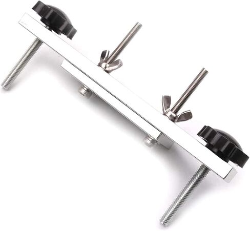 Alnicov Acoustic Guitar Bridge Clamp，with Wooden Block，Wrench， for Luthier Repair Tools in Saudi Arabia