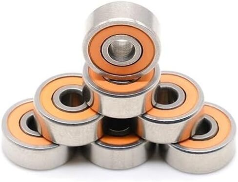 1pcs 5x11x4 mm SMR115 2RS مصحوب هجين من الفولاذ المقاوم للصدأ الهجين in Saudi Arabia
