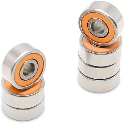 1pcs 5x11x4 mm SMR115 2RS مصحوب هجين من الفولاذ المقاوم للصدأ الهجين in Saudi Arabia