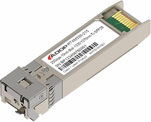 SFP-25GBX-U-10 متوافق 25GBASE SFP28 1270NM-TX/1330NM-RX 10KM DOM Simplex LC SMF MODULE OPTICAL OPTICAL in Saudi Arabia