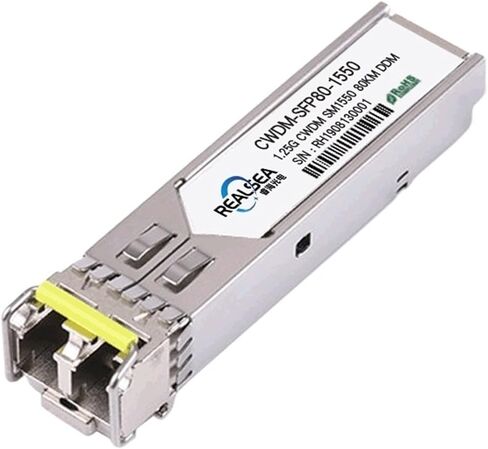 وحدة SFP البصرية 1.25G CWDM-SFP80-SM1550 الوضع المفرد الألياف المزدوجة 80km (40 كم) in Kuwait