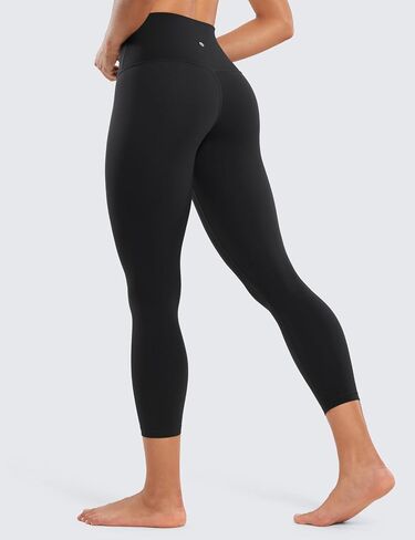 CRZ YOGA Butterluxe High Waisted Capris Workout Leggings for Women 23'' - Lounge Buttery Soft Yoga Pants in Kuwait