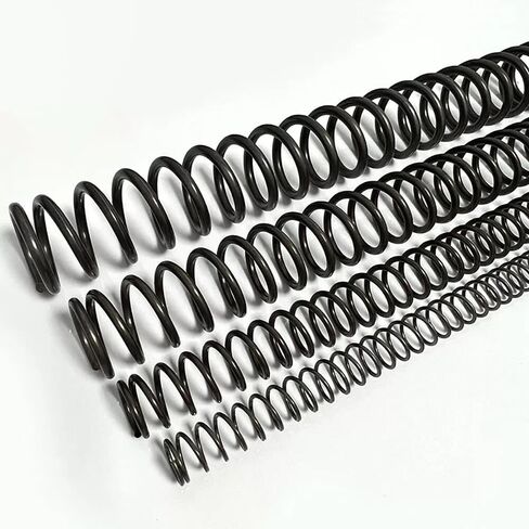 2Pcs Compression Spring 40-80mm OD, 4-5mm Wire Diameter, 300mm Length - Heavy Duty Spring Steel(5.0 x 80) in Saudi Arabia