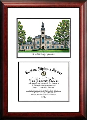 Campus Images Kansas State University Scholar Diploma Frame in Saudi Arabia