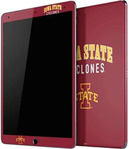 Skinit Skinit Tablet Skiner مع iPad Air - تصميم نص جماعي جامعة ولاية أيوا المرخص رسميًا in Saudi Arabia