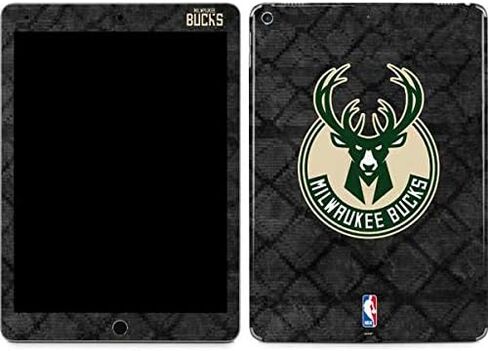Skinit Skinit Tablet Tablet Skiner مع Apad Air - NBA Milwaukee Bucks Rusted Dark مرخص رسميًا in Saudi Arabia