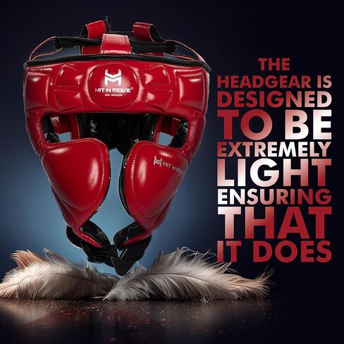HIT N MOVE® Air Armor Precision Boxing Ceargear - أغطية خفيفة الوزن ووقاية للرجال في فنون القتال ، MMA ، Kickboxing ، Muay Thai ، التدريب والمتزايد والرياضة القتالية in Saudi Arabia