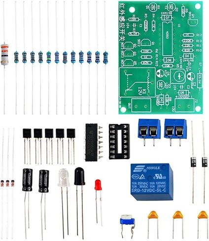 Infrared Induction Proximity Switch DIY Welding Kit Automatic Hand Dryer Faucet Control Module Electronic Parts in Saudi Arabia