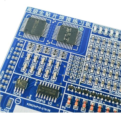 Full SMD Welding Exercise Board with Test Point LED Water Lamp Electronic Assembly Skill Training DIY Kit in Saudi Arabia