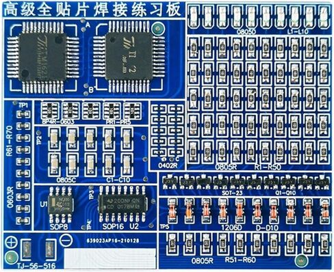 Full SMD Welding Exercise Board with Test Point LED Water Lamp Electronic Assembly Skill Training DIY Kit in Saudi Arabia