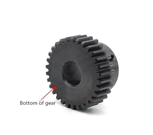 Pinion Hardware for Mechanical Rotation 1.5M 20T High Frequency Blackening Spur Gear Pinion Teeth Width 15mm 1.5mod Gear Rack 20teeth Bore 6-20mm(16mm) in Kuwait