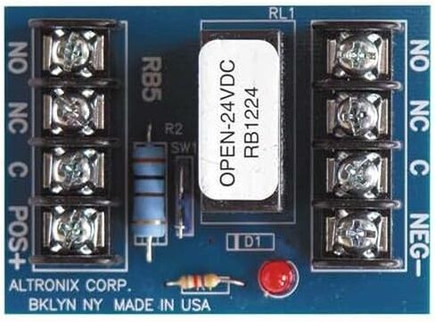 ALTRONIX RELAY MOD 12VDC/24VDC DPDT 5A / RB1224 / in Saudi Arabia