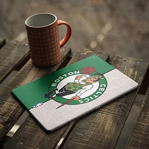 Skinit Skinit Tablet Tablet Skiner مع iPad Air 13in M2 (2024) - تصميم Canvas المرخص رسميًا NBA Boston Celtics in Saudi Arabia