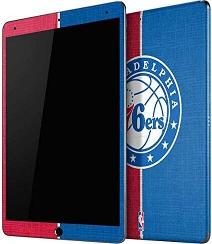 Skinit Decal Tablet Skin Compatible with iPad Air 2 - Officially Licensed NBA Philadelphia 76ers Canvas Split Design in Saudi Arabia