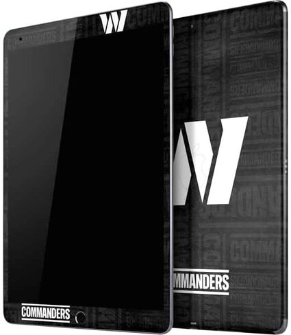 Skinit Skinit Tablet Skin Abater مع Ipad Air - NFL واشنطن المرخصون رسميًا تصميمًا بالأبيض والأسود in Saudi Arabia