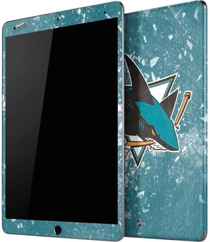 Skinit Decal Tablet Skin Compatible with iPad Air - Officially Licensed NHL San Jose Sharks Frozen Design in Saudi Arabia