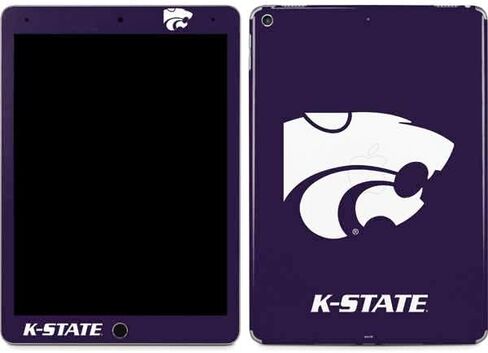 Skinit Skinit Tablet Skinner مع iPad Air 13in M2 (2024) - تصميم جامعة ولاية كانساس المرخصة رسميًا K. in Saudi Arabia
