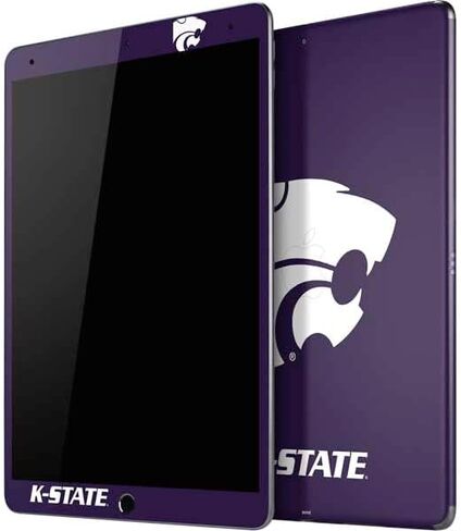 Skinit Skinit Tablet Skinner مع iPad Air 13in M2 (2024) - تصميم جامعة ولاية كانساس المرخصة رسميًا K. in Saudi Arabia