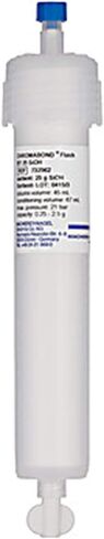 MACHEREY-NAGEL 732965 CHROMABOND Flash BT Cartridge, Unmodified Silica Gel, Irregular, 40-63 µm, 120g Adsorbent Weight, 25.5 cm Column Length, 36.0 mm ID (Pack of 10) in Saudi Arabia