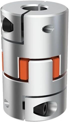 LF-B-D25L30 LF اثنين من الفك D20L30 مقرن الألومنيوم البرقوق المرن اقتران توصيل السهود موصل محرك CNC 4/5/6/65/8/10MM 1PCS (5MMX10MM) in Kuwait